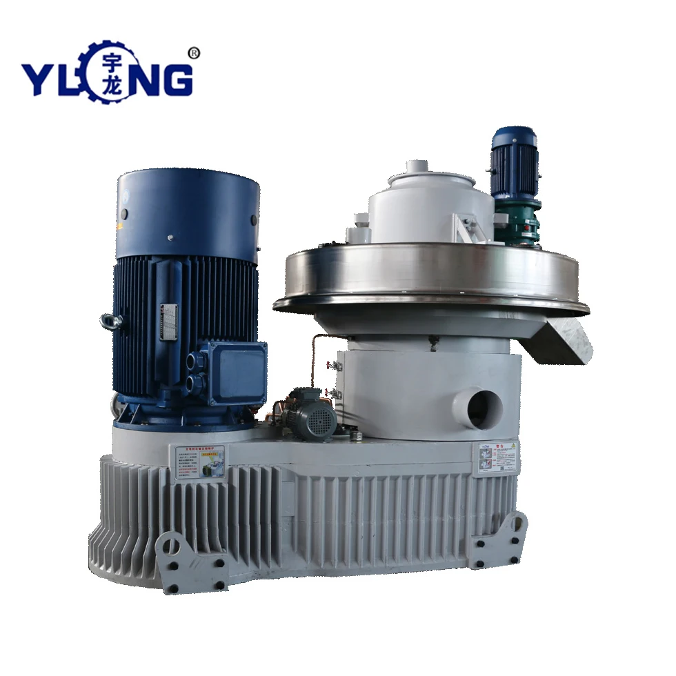 YULONG XGJ560 biomass eucalyptus wood pellet mill machine