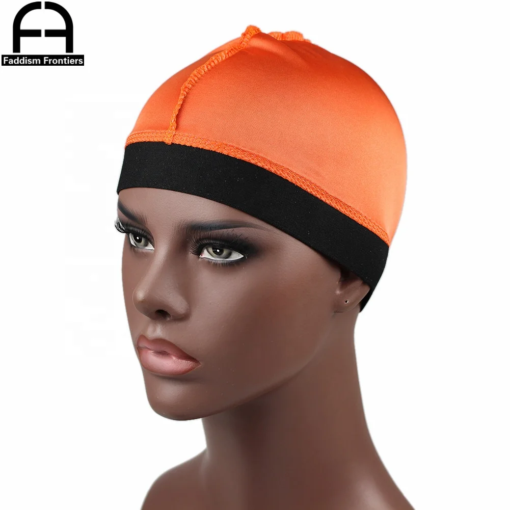 Men Silk Wave Cap Silky Durag Bandana for men Headwear Durags Waves Caps