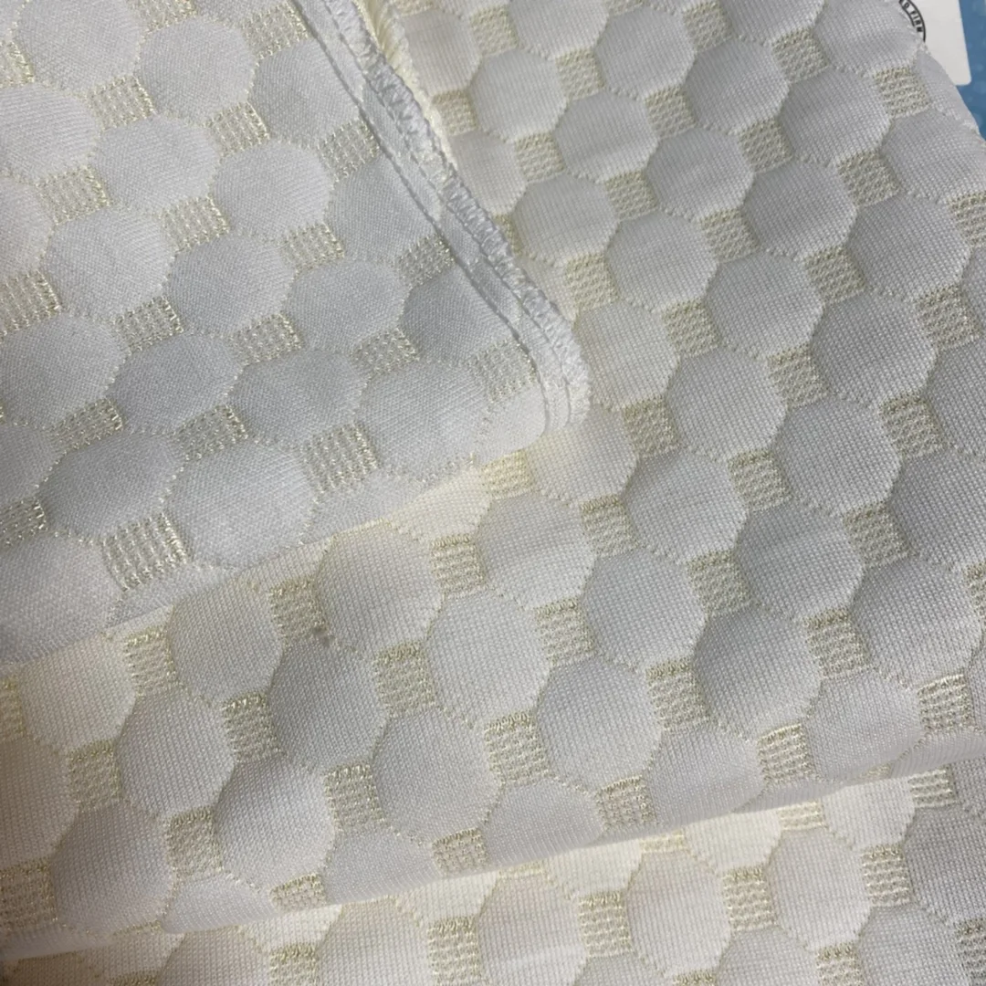 Soft Absorbent Air Layer Waterproof Fabric Customized Design Low Cost Fabric for Mattress Protector Ticking Fabric TPU Backing