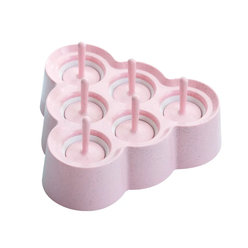 Silicone Ice Cube Tray Home Cold Round Ice Cube Tray with Lid Summer Custom Logo Silicone Mold Ice Cream Tools 1pc/opp Bag