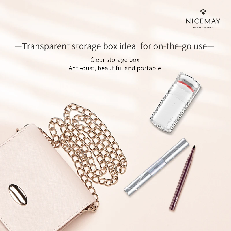 Heated Eyelash Curler Electric Eyelash Curlers Sensing Heating Silicone Long Lasting Curls Naturally Eyelashes Portable