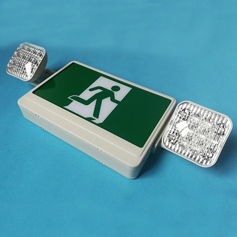 Перезаряжаемый двойный Led огонь появление светодиодной подсветкой комбо сетодиоид выхода знак аварийного освещения