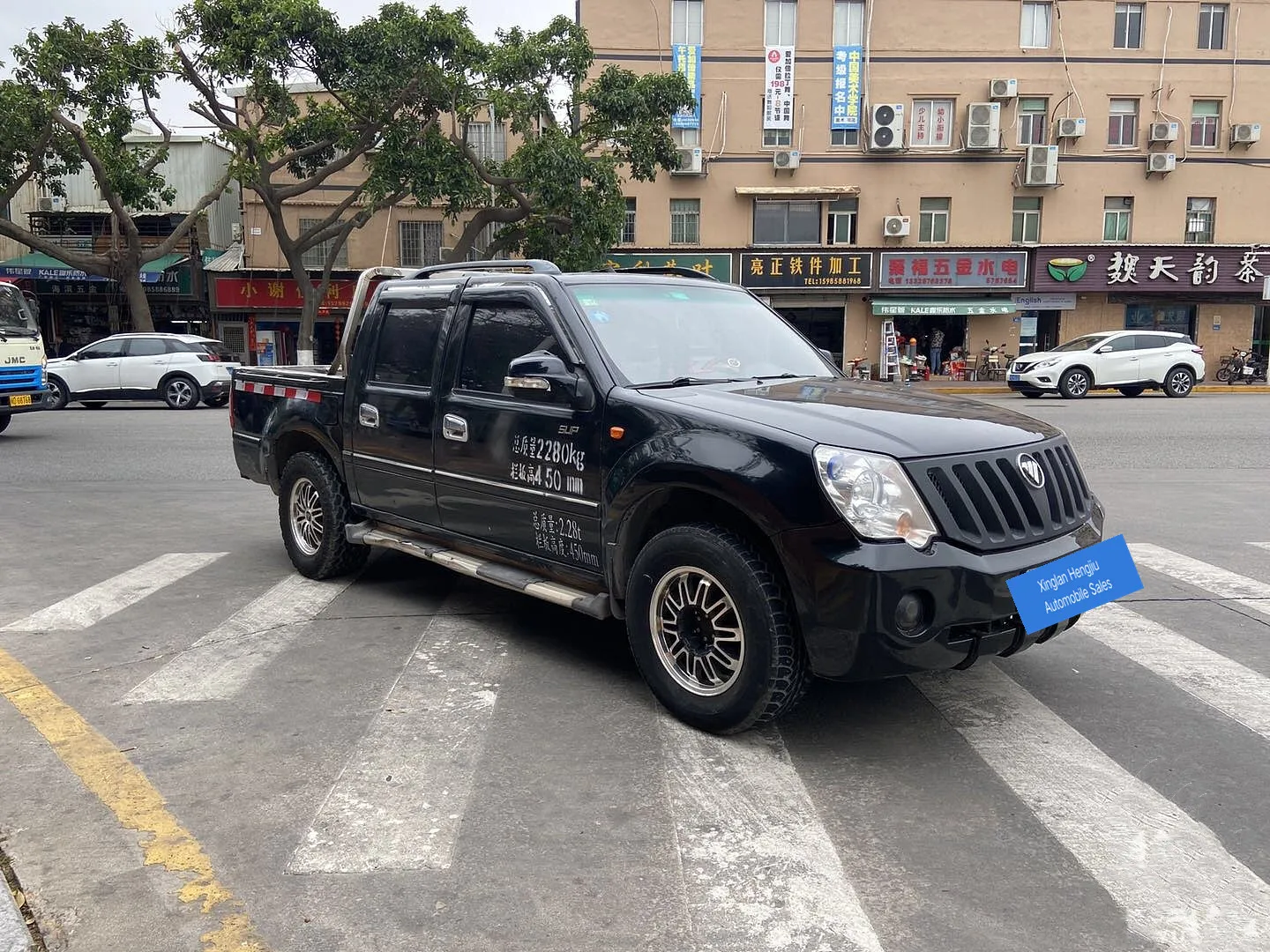 Китай двойная кабина автомобиль для продажи б/у пикап Foton Conqueror 2015 подержанные автомобили