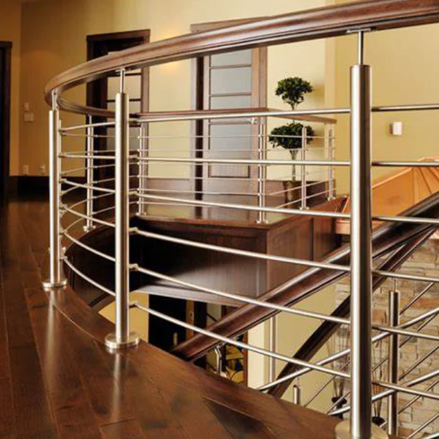 
Balustrades & Handrails Marine Grade AISI304/316 Banister Inox Railings and Handrails Stair Balcony Chrome Railing 