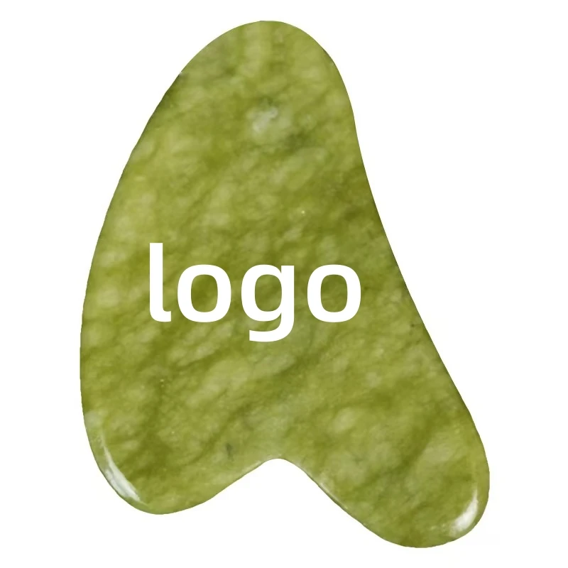 Hot OEM Guasha Stone Board Portable Skin Therapy Facial Massager Lift Body Slimming Accessories Heart Shape