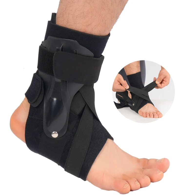 Right Left Ankle Stabilizing Orthosis Guard Plantar Fasciitis Night Splint Foot Drop Brace