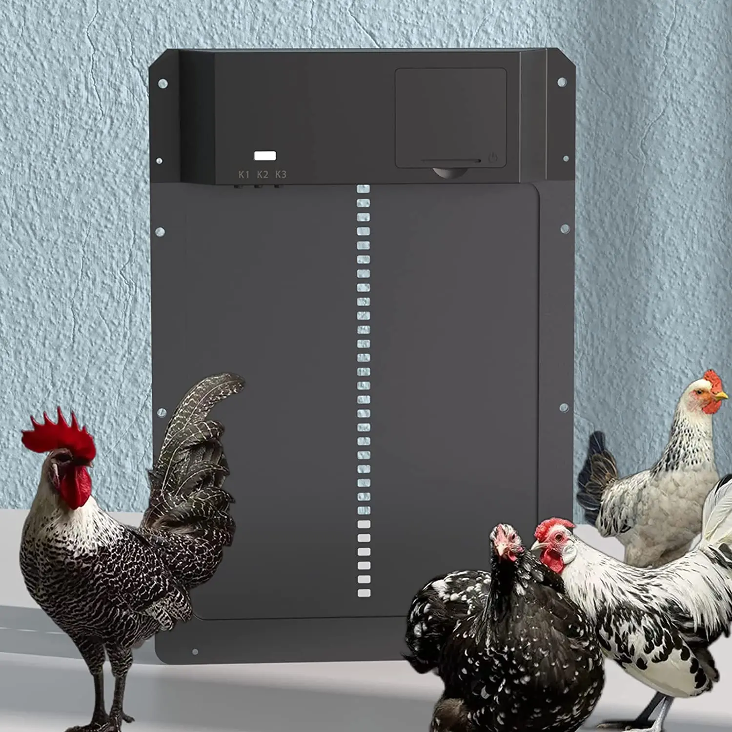USA In Stock chicken coop door winter chicken coop door opener youtube best automatic chicken coop door 2021