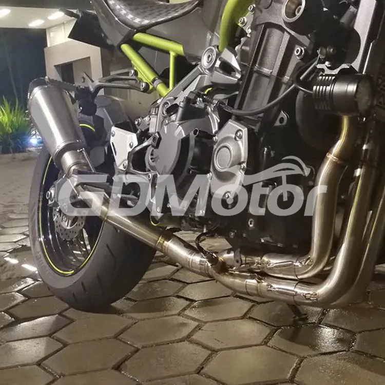 Cheap Factory Price  motorcycle full exhaust system for Z900 bend pipe 2017~2019