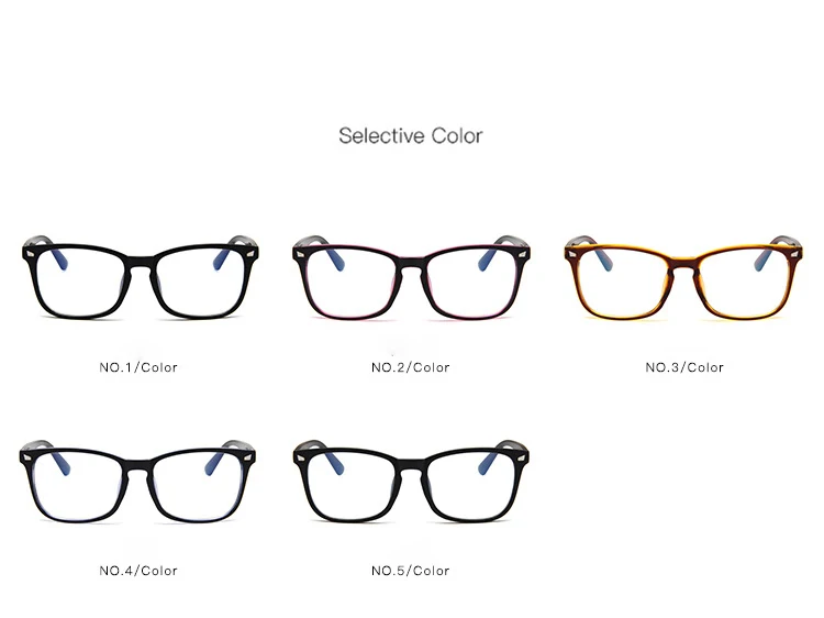 Fashion Glasses 2023 Custom Logo Computer Glasses Anti Glare Blue Light Blocking Glasses to Block Blue Light for Men Women 2022