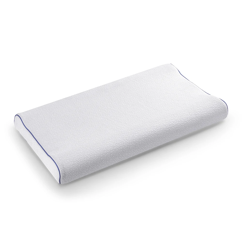 MoonLife 60*35*8cm Environmentally friendly polyurethane memory foam Flat pillow for flat bed