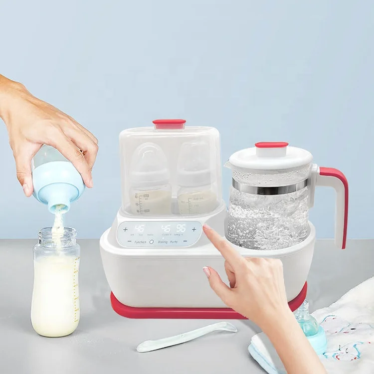 Turkish new electric warmer kettle sterilizer cute bottle milk heater for baby to drink