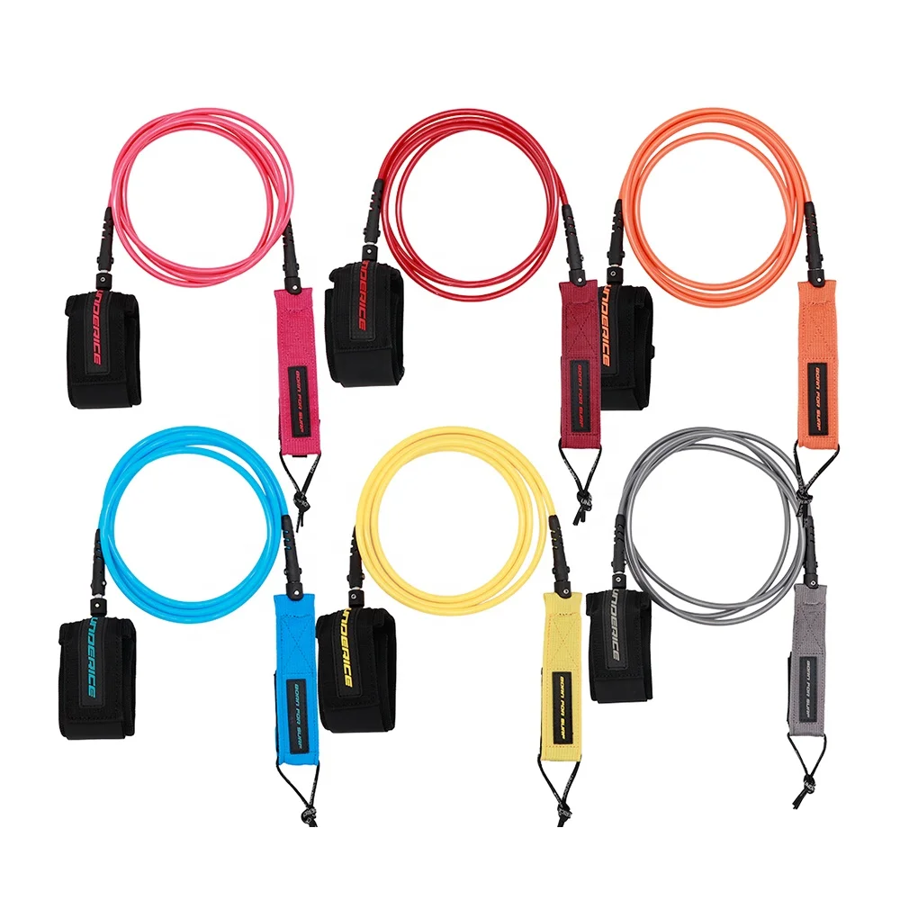 Подножка дропшиппинг профессиональный запас 6-10 футов Высококачественная безопасная веревка для ног удобный манжета серфинга