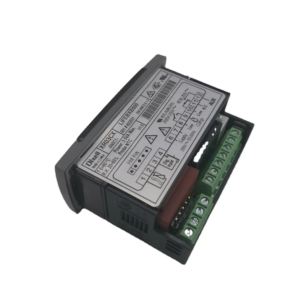 Dixell Pixie Thermostat XR03CX-5NOC1 Industrial Temperature Control Encoder