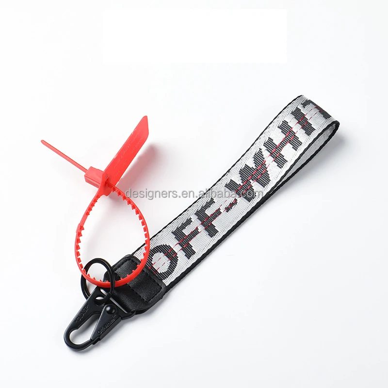 New arrival Colorful Keychain Manufacturers Personalized white Fashion gift craft Metal designer woven Keychain