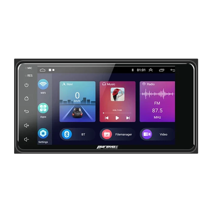 7-Inch IPS Full Touch Screen GPS WIFI DSP Carplay Android Auto Double Din IPS Android Player For Toyota Corolla Levin