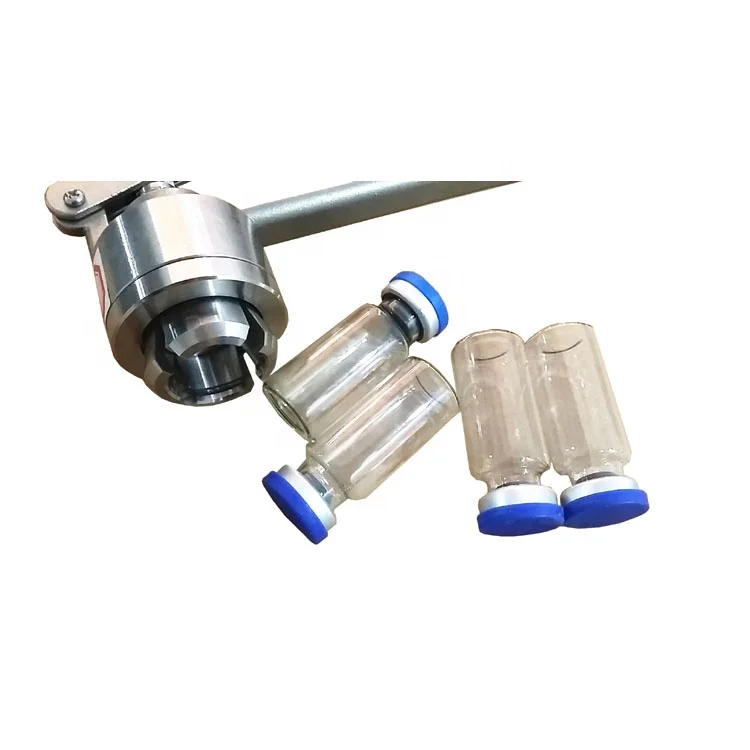 
Handheld vial bottle and oral liquid bottle cap closing machine 