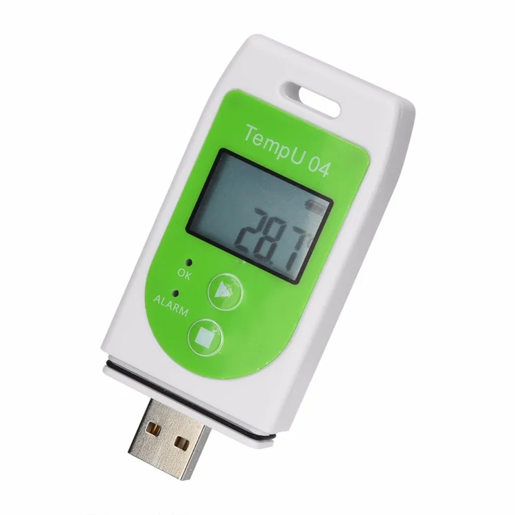 Tempu04 Высокоточный Регистратор температуры USB регистратор данных многоразовая запись PDF