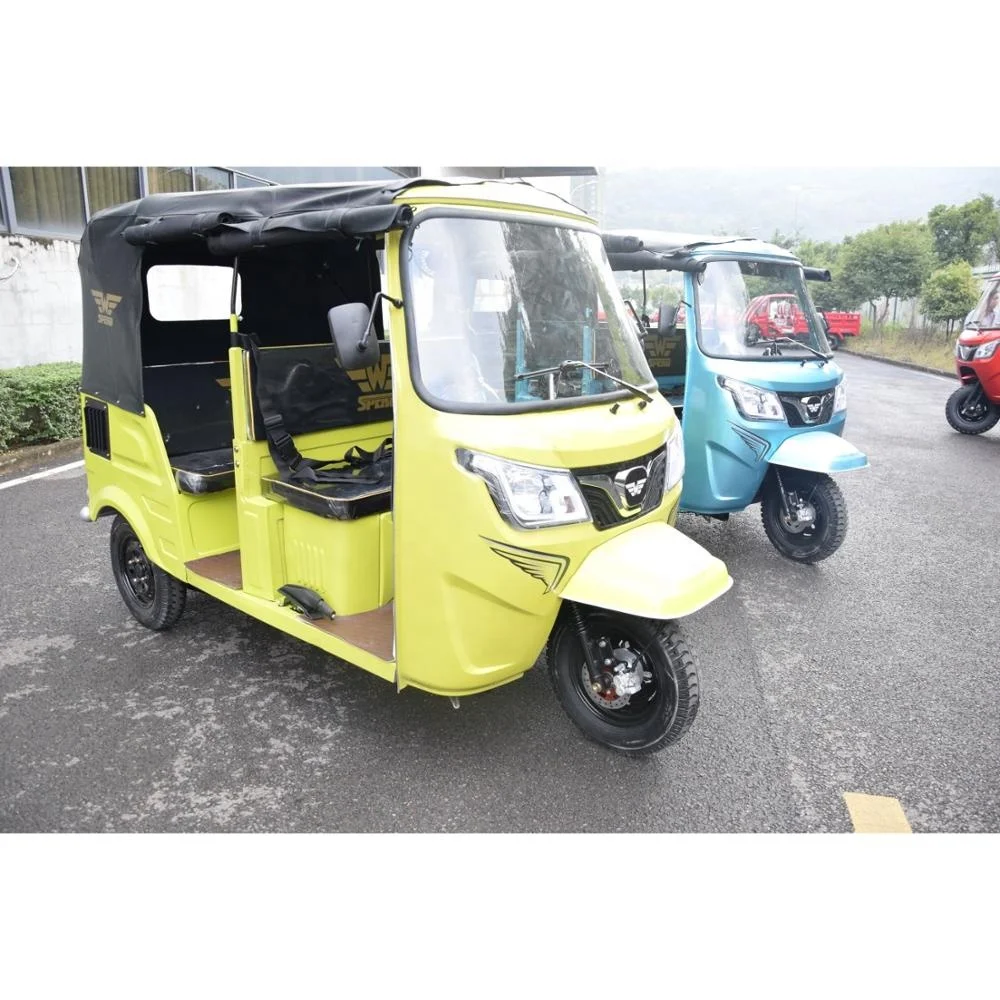 Горячая распродажа KEKE макс 5 6 7 пассажирские такси бензиновый Bajaj трехколесный велосипед 3 wheeler тук-в наличии запасные части
