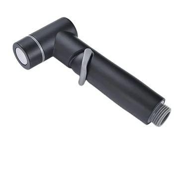 Заводская поставка черный ручной распылитель для биде Набор насадок женский набор омывателя 304 из нержавеющей стали пистолет душа