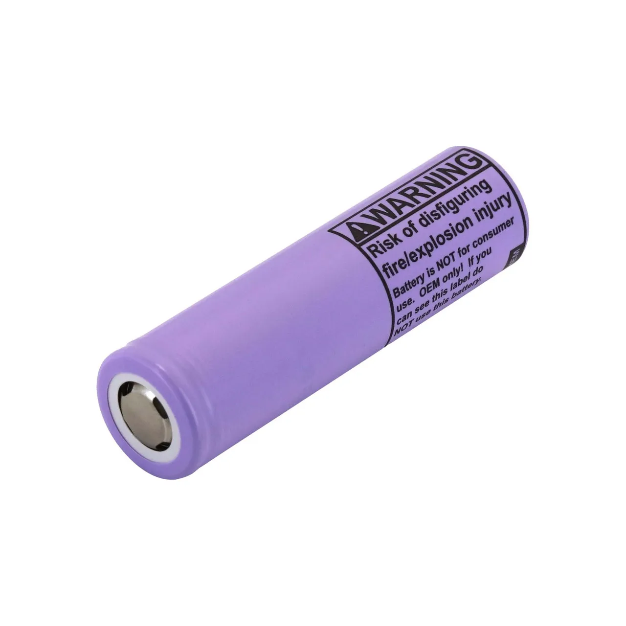 LG INR18650 F1L 3.63V 3350mAh Rechargeable Flat Top Battery, 4.875A Max continuous discharge