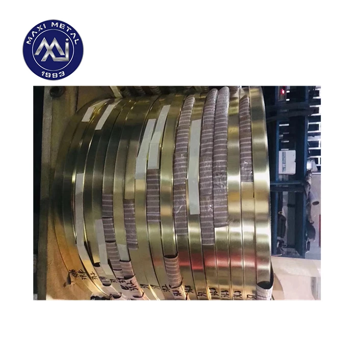 Bright colour factory price brass H70 C26000 copper strip coil foil