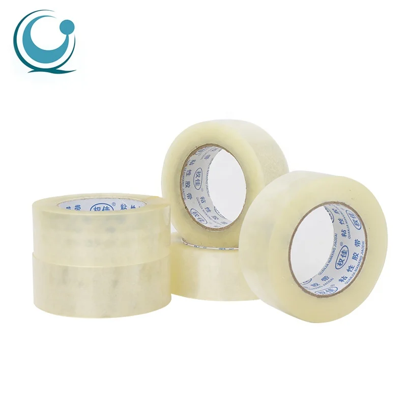 48 mm printed packaging cinta embalaje acrylic box gummed tape
