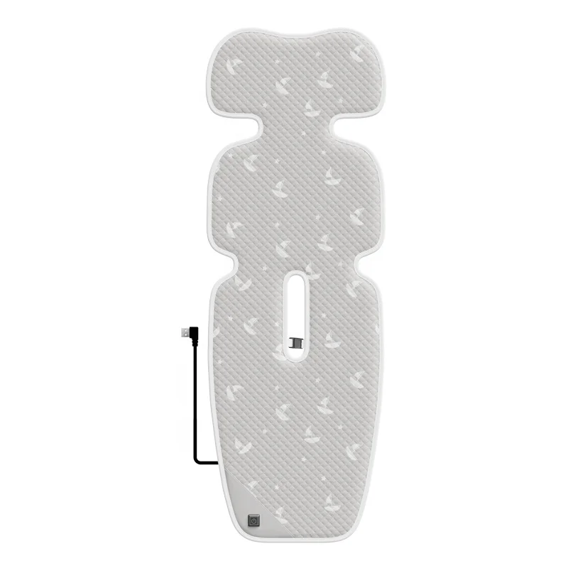 Anjuny Heated Seat Cover Cushion Heating Warming Pad Adjust Temperature Children Safety Seat Cushions