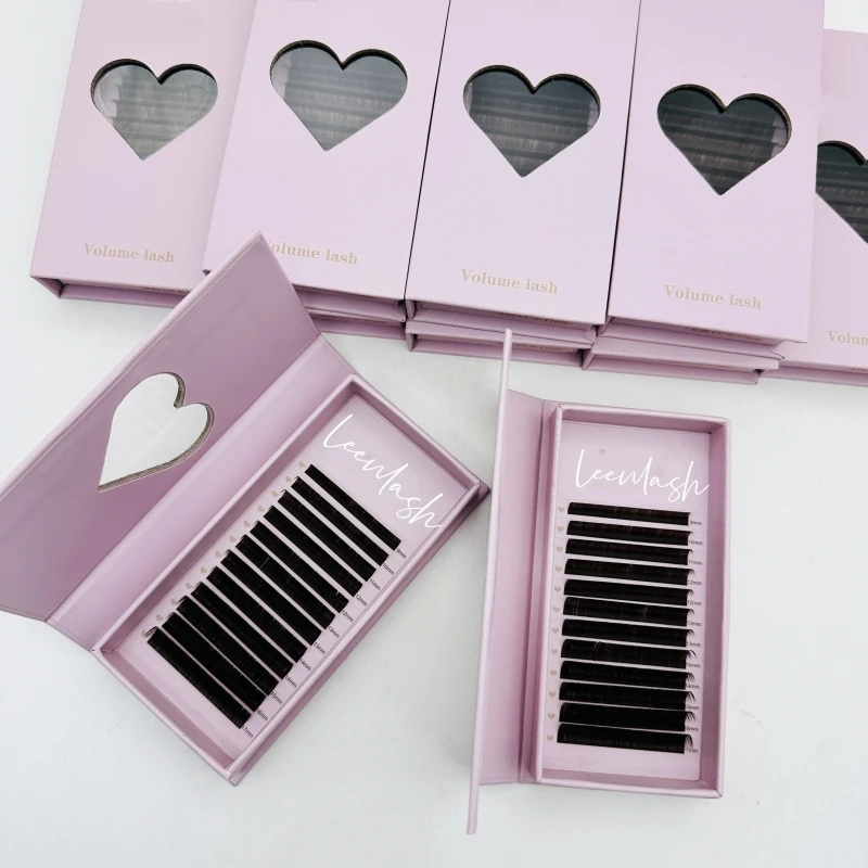 Korean PBT eyelashes individual fluffy lashes suppliers diy cashmere cluster lashes extensions supplies