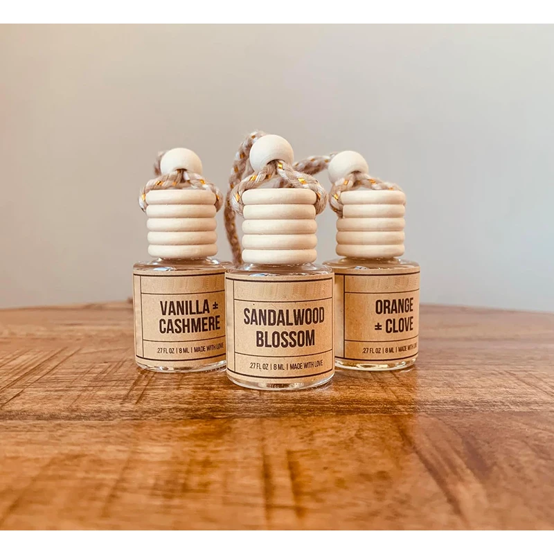 wholesale car air freshener round glass bottle car diffuser humidifier usb aromatherapy essential mini glass bottle car diffuser