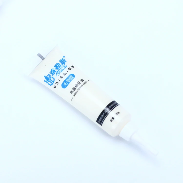 
18g Ivory White Non-toxic Household Repairing Acrylic Paint for Refinishing Wood Scratch Home Furniture Floor Color Pen 