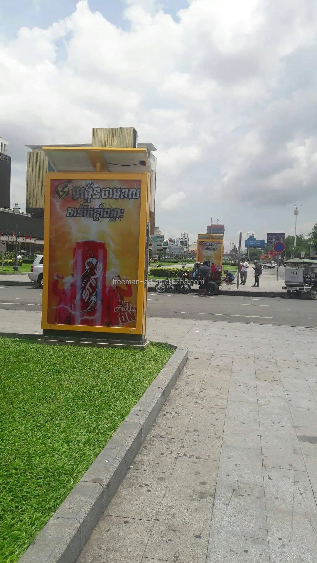 LED/LCD solar light box indoor/outdoor/airport/subway/street/floor/shopping mall