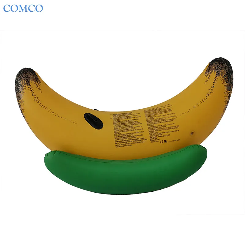 Экологичные ПВХ игрушки для бассейна, надувные игрушки для животных, надувной поплавок для бананов
