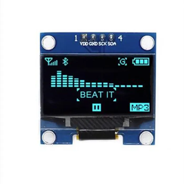 1,3 дюймовый светодиодный модуль IIC Серийный белый ooled 128X64 I2C SSD1306 12864 ЖК-экран VDD GND SCK SDA