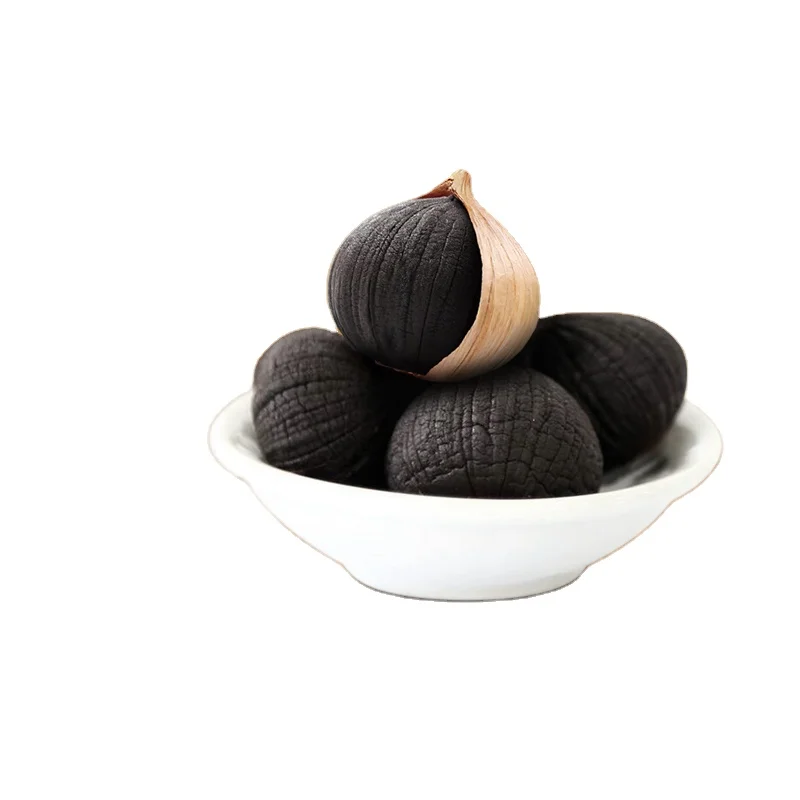 
Heixan Zero Additive health chinese dried garlics organic fermented black solo garlic 