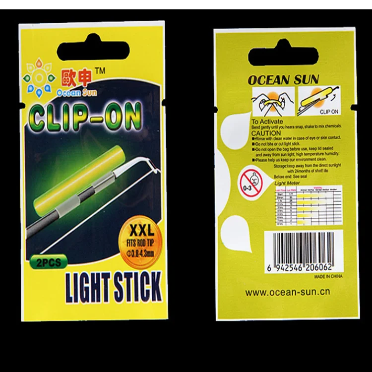 Top Right AC113 Glow Stick For Fishing Luminous Stick Night Fishing Light Stick Used On Fishing Rod