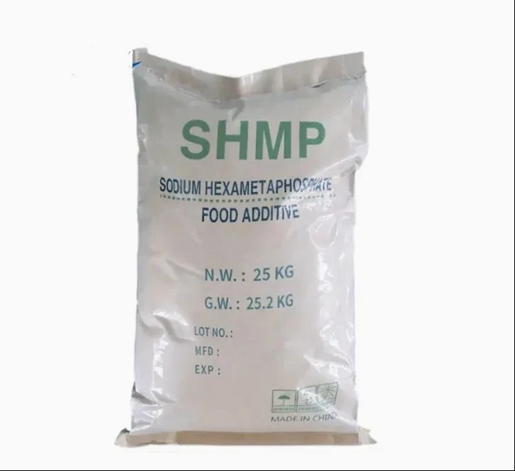 Factory Supply Glassy Sodium Polyphosphate Raw Materials Industry Grade Sodium Hexametaphosphate SHMP 68%