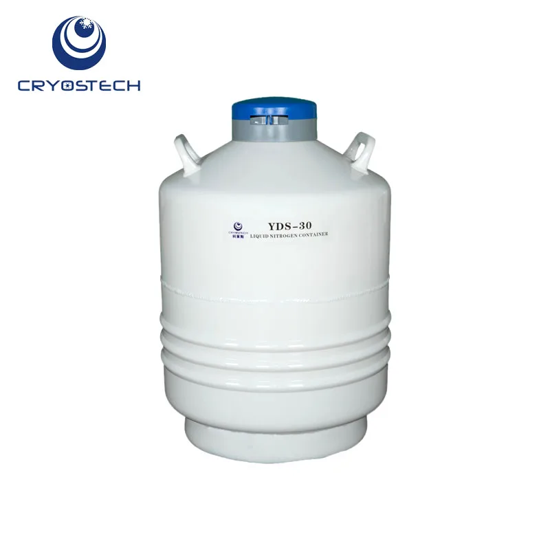 YDS-30  30 liters cryogenic semen tanks semen storage liquid nitrogen container