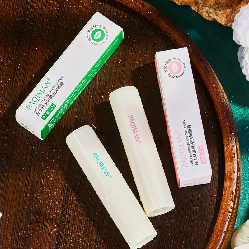 Private Label OEM Lipstick Coloured Lip Balm Moisturizing Chapstick  Organic Pink Lip Balm
