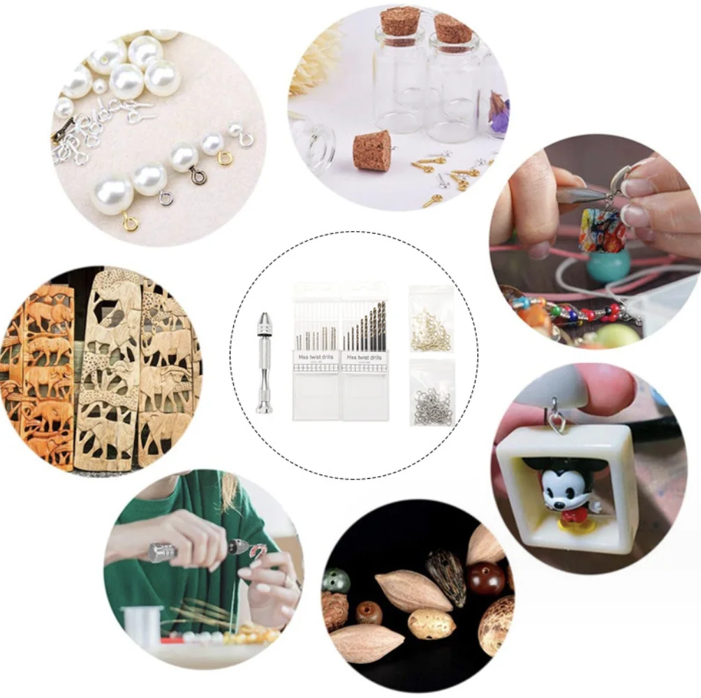 Fully Ground Mini and Micro Drill Bits for Metal Jewelry Handcraft Precision Drilling