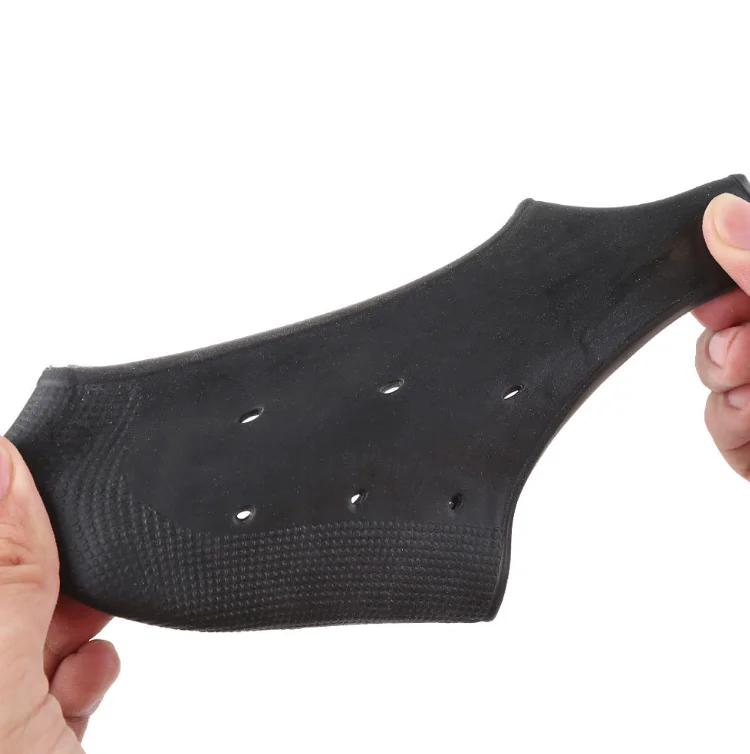 Silicone Gel Heel Sock Protector Cracked Heels Relief Protector