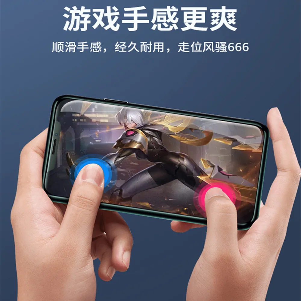  Взрывозащищенное прозрачное закаленное стекло 2.5D Arc 9H для iPhone 12 Mini 11 Pro X/XS XR Max