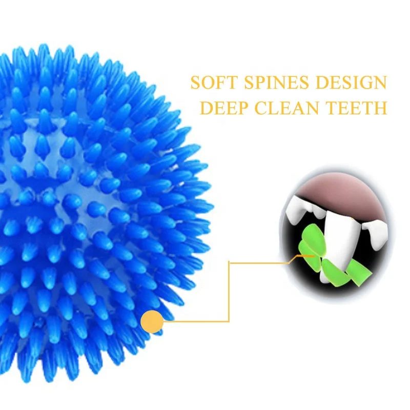 TPR Puppy Toys Dog Toy Squeaky Balls Chew for Dogs