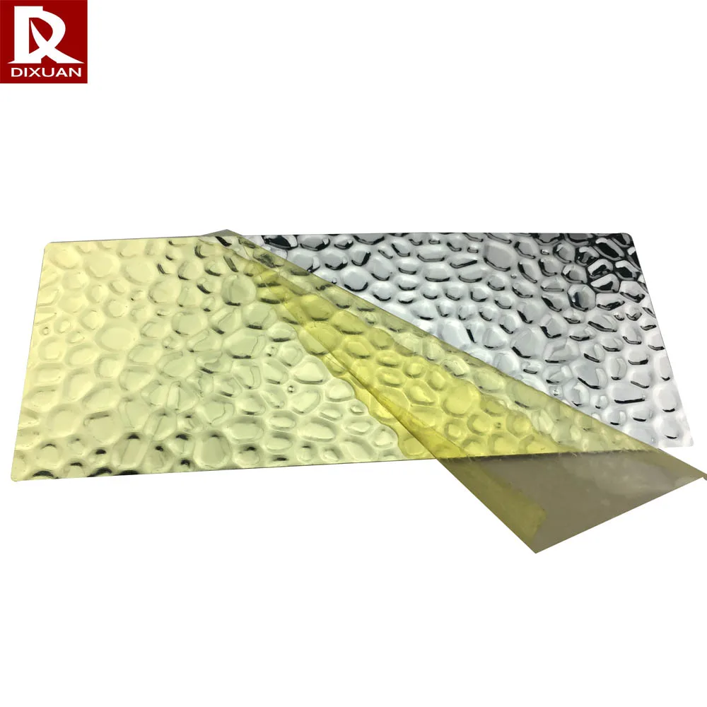 Customized embossed aluminum sheet ribbed stucco plate for lightning grow light