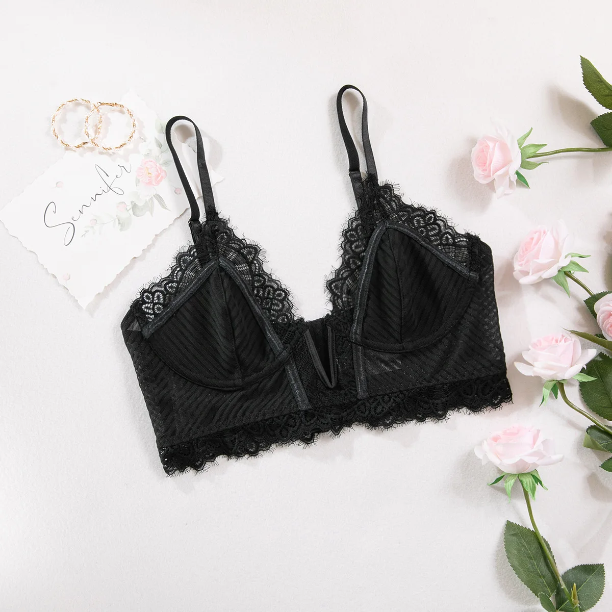 ZZYUP 6382MU Hot Sales Sexy  Extra Large Cup Sizes Bras Plus Size Lingerie Bra Grande Taille Woman Plus Size Bra for Woman