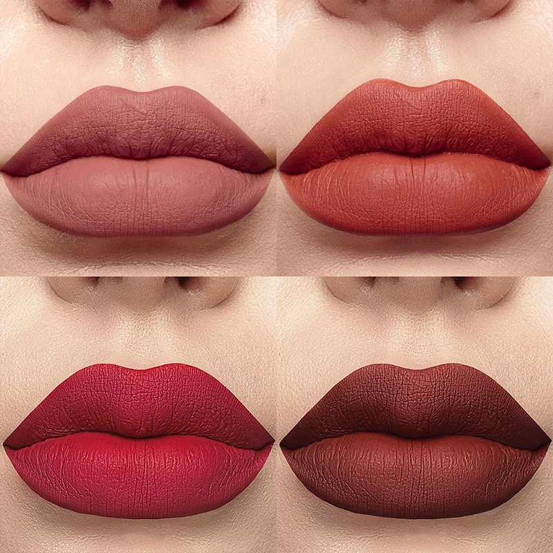 Private Label Lipstick Manufacturers Cosmetics Long Lasting Smooth Vegan Cosmetic Waterproof sunscreen Matte Lipstick