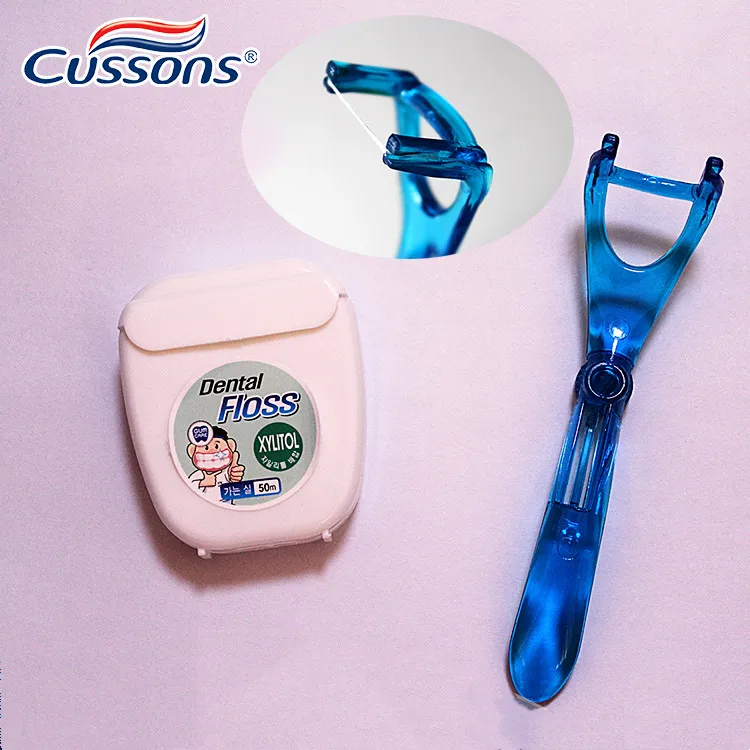 Y shape Dental Floss and Floss Holder set/ Flosser