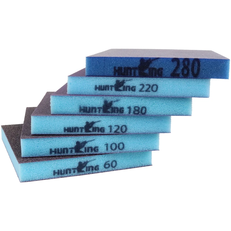 Sanding Sponge Superfine Abrasive Sanding Blocks Washable Sand Sponge Wet Dry Sandpaper Sponge