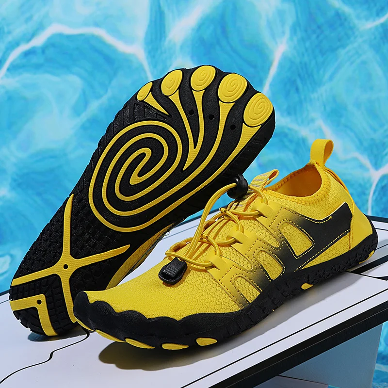 Quick Dry Upstream Upstream Aqua Shoes Unisex Swimming Beach Shoes Non-slip Gym Sport Sneakers Trekking Wading Water Shoes