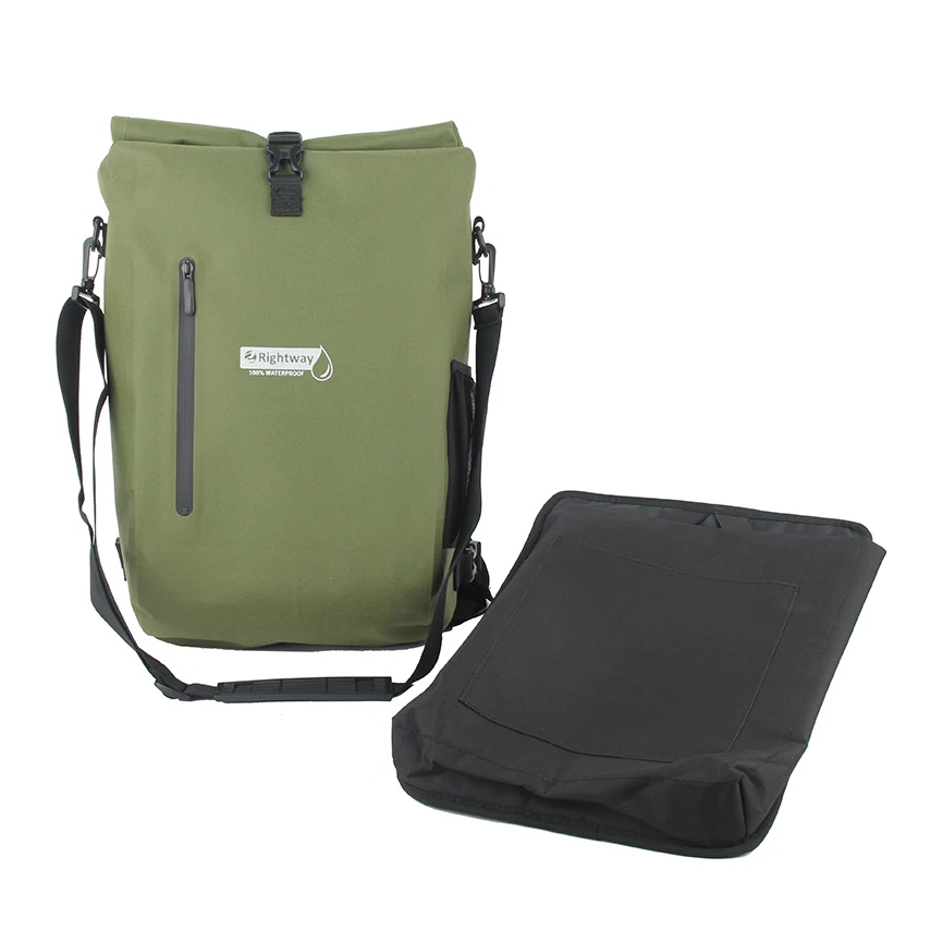 Rightway Multi Functional Cycling Bicycle Pannier Bike 100% Waterproof Messenger Bag Backpack 3 in 1 Bags & Boxes