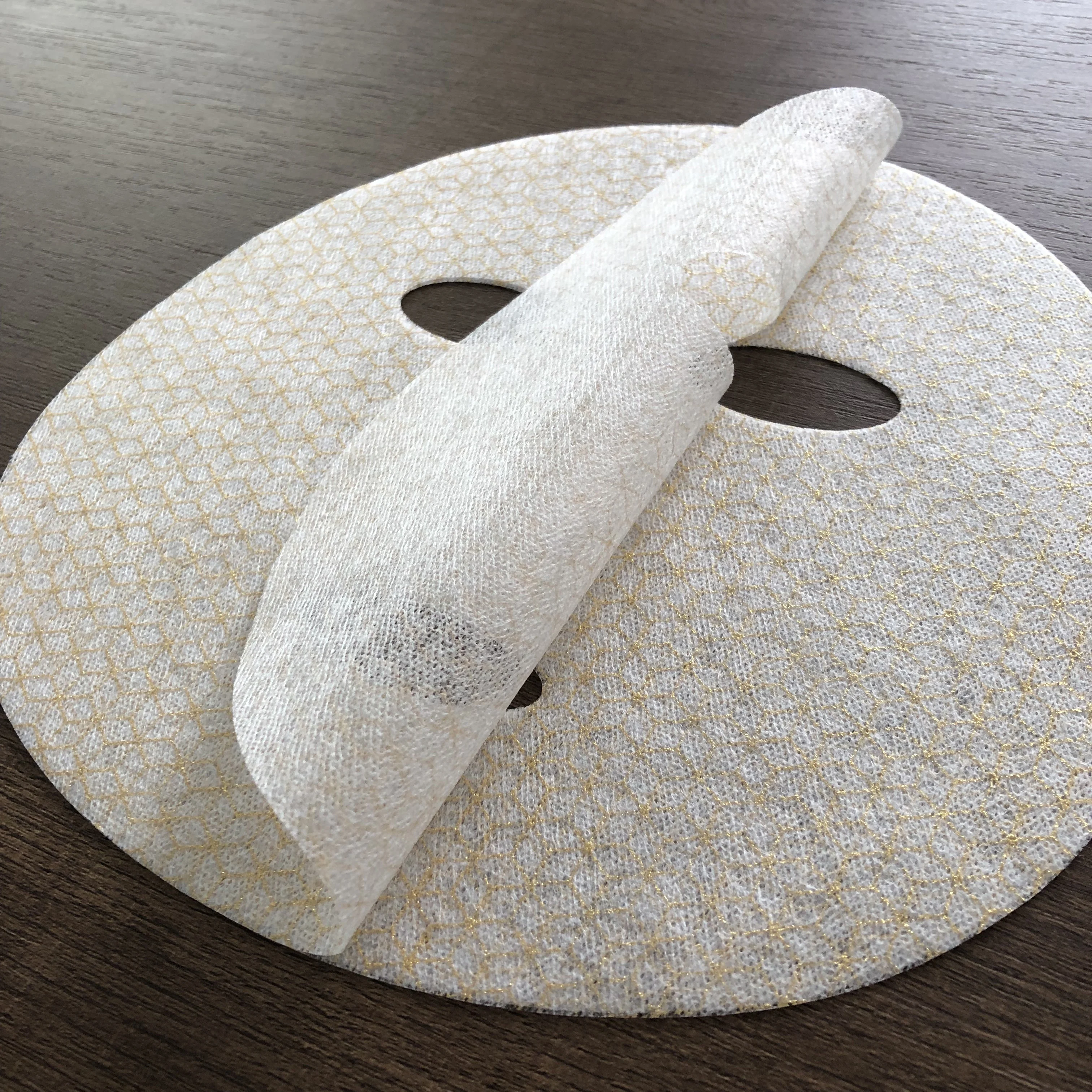 Creative design mask ODM OEM custom service freeze-dried mask cloth gold mask cloth